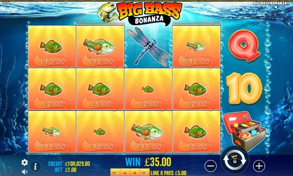 big bass bonanza slot recenzie