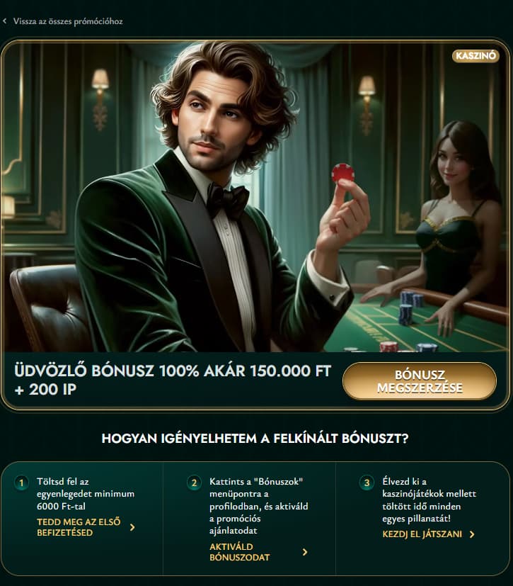 cashed kaszinó üdvözlő bónusz