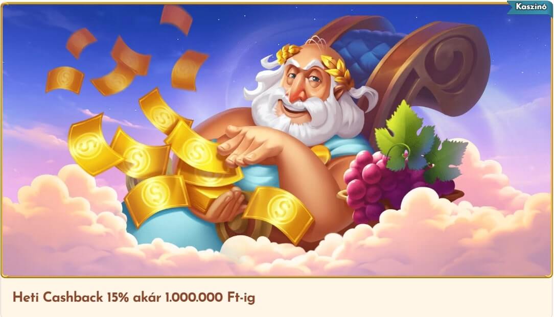 Bethall Heti Cashback bónus