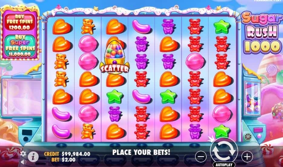 pragmatic play sugar rush 1000