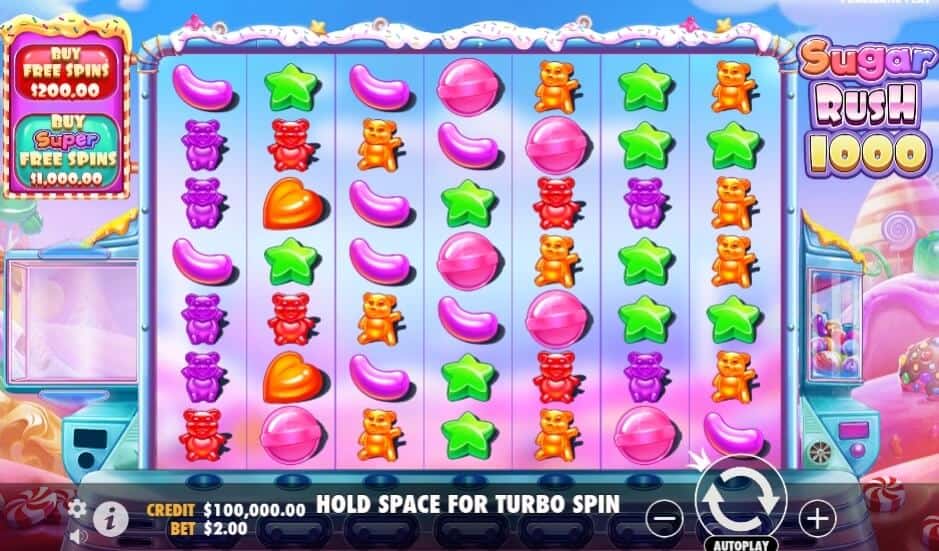 sugar rush 1000 demo