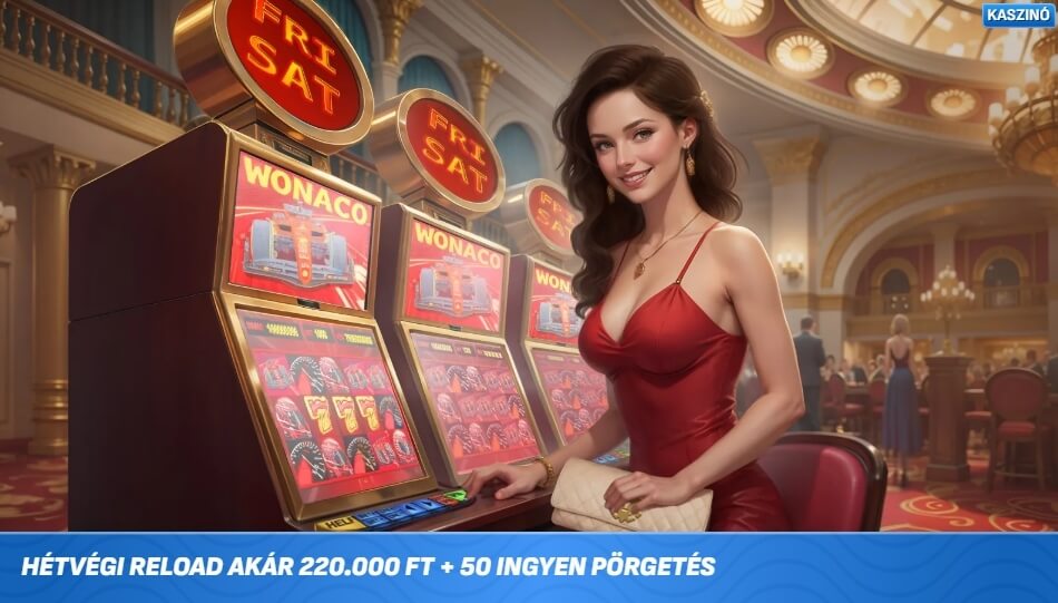 Wonaco Online Casino Hétvégi Reload Bónusz Alapvető Információk