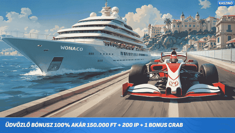 Wonaco Casino Üdvözlő Bónusz