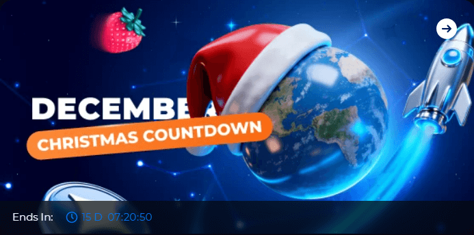 December Christmas Countdown - Advent Calendar Betico Kaszinó Bónusz