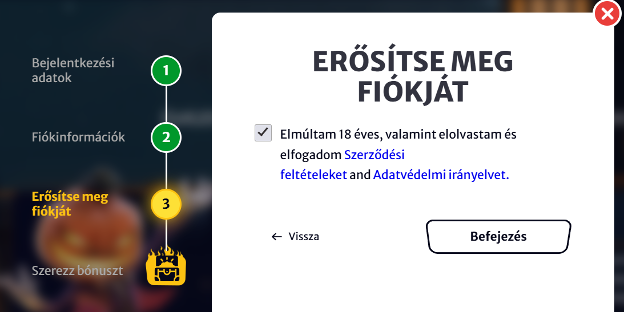 HellSpin Casino regisztráció 5 lépés