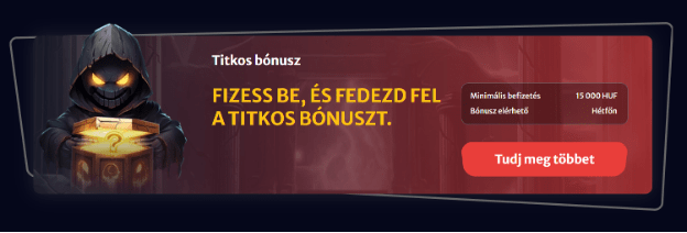 hellspin casino Titkos bónusz