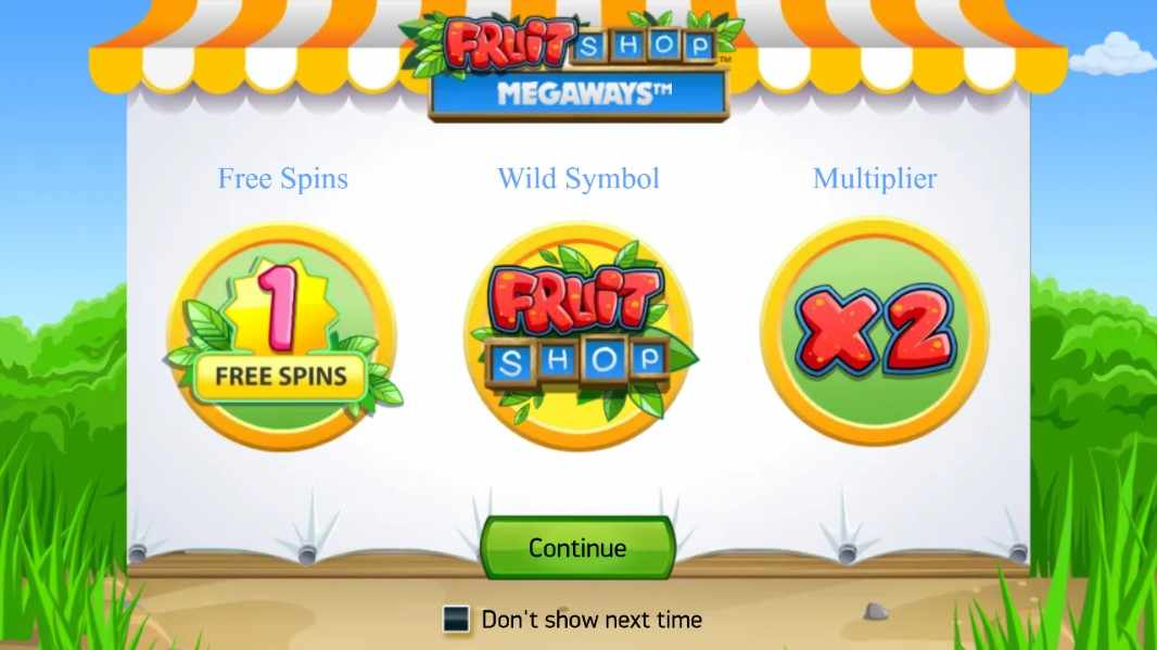 fruit shop megaways főoldal