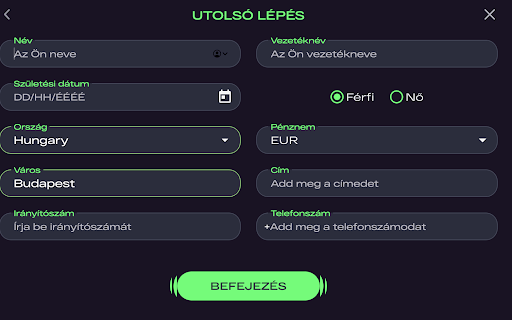 glitchspin belépés