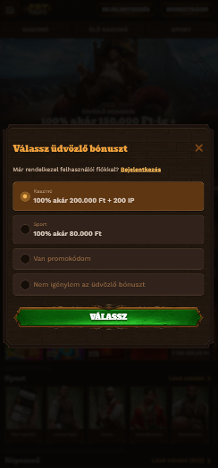 FatPirate Kaszinó bónuszválaszték